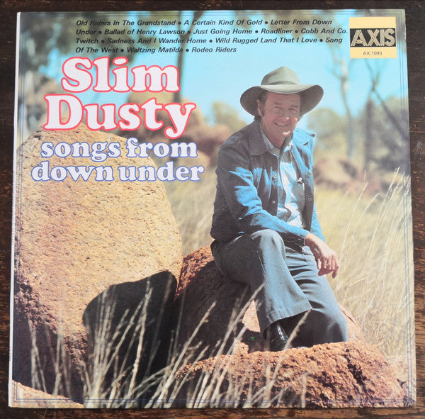 Slim Dusty : Songs From Down Under (LP, RE)
