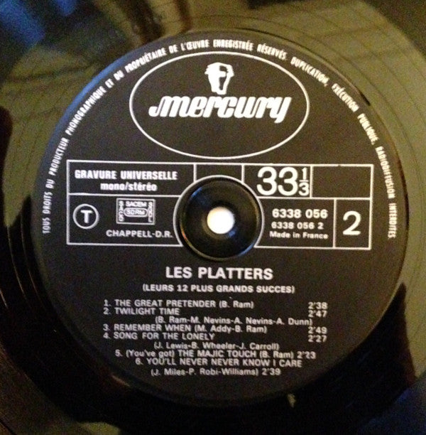 The Platters : Leurs 12 Plus Grands Succès (LP, Comp, Mono, RE)
