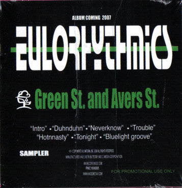 BSTC / Eulorhythmics : The Collective / Green St. And Avers St. (CD, Promo, Smplr)