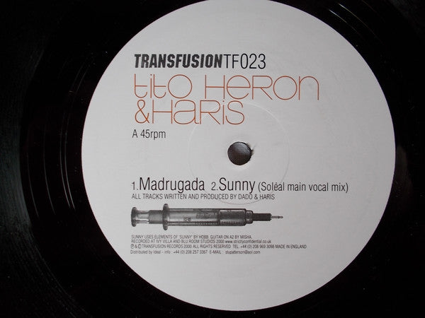 Tito Heron & Haris Custovic : Sunny (12")