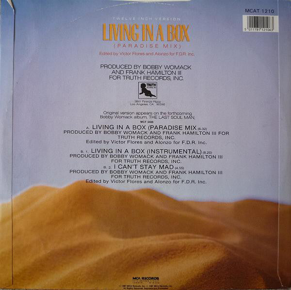 Bobby Womack : Living In A Box (12")