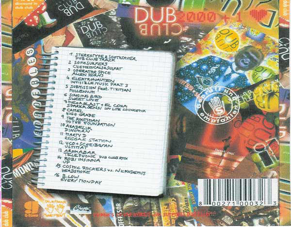 Various : Dub Club 2000 + 1 Love (CD, Comp, Mixed)