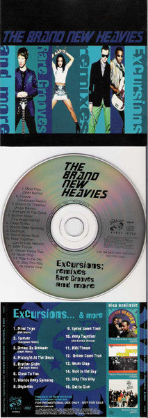 The Brand New Heavies : Excursions: Remixes, Rare Grooves And More (CD, Comp, Promo)