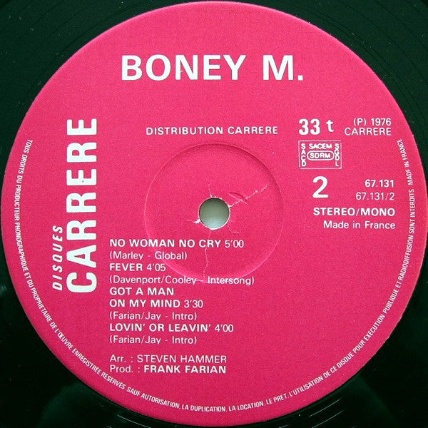 Boney M. : Daddy Cool (LP, Album)