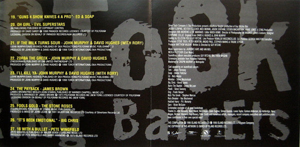Various : Lock, Stock & Two Smoking Barrels - Soundtrack From The Motion Picture (CD, Comp, RE)