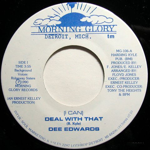 Dee Edwards : (I Can) Deal With That (7")