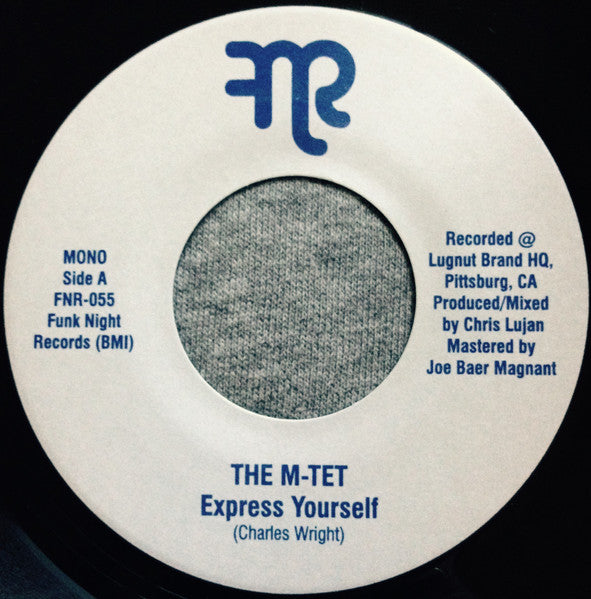 The M-Tet : Express Yourself (7", Mono)
