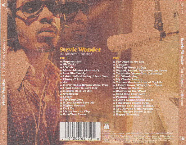 Stevie Wonder : The Definitive Collection (2xCD, Comp)