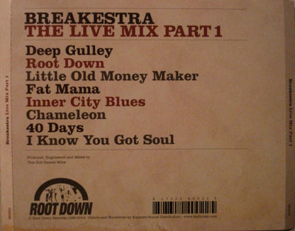 Breakestra : The Live Mix Part 1 (CD)