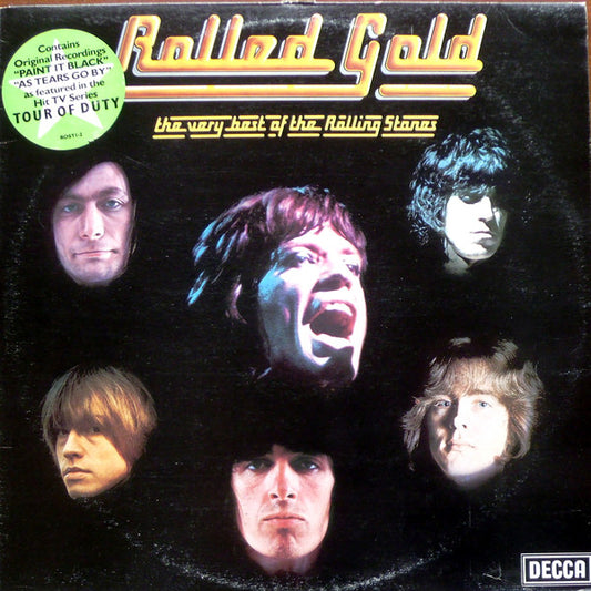 The Rolling Stones : Rolled Gold - The Very Best Of The Rolling Stones (2xLP, Comp, Mono, RE, Gat)