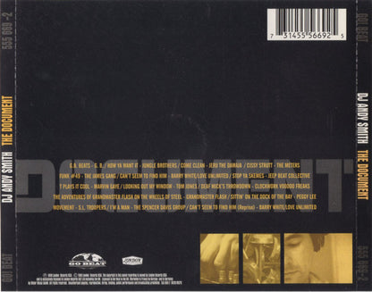 DJ Andy Smith : The Document (CD, Comp, Mixed)