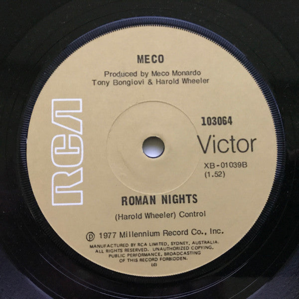 Meco Monardo : Theme From Close Encounters (7", Single)