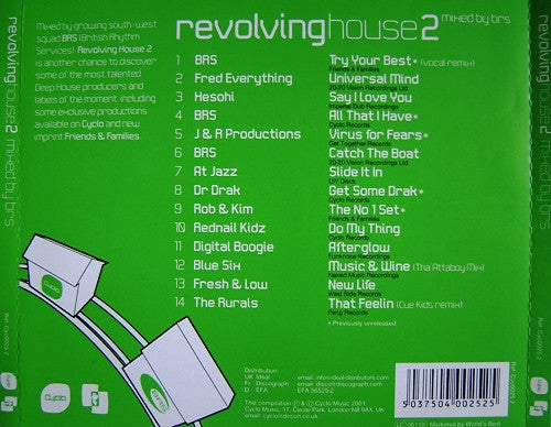 BRS : Revolving House 2 (CD, Mixed)