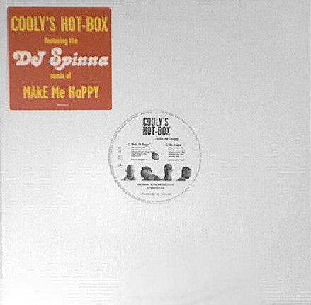 Cooly's Hot Box : Make Me Happy (12", Promo)