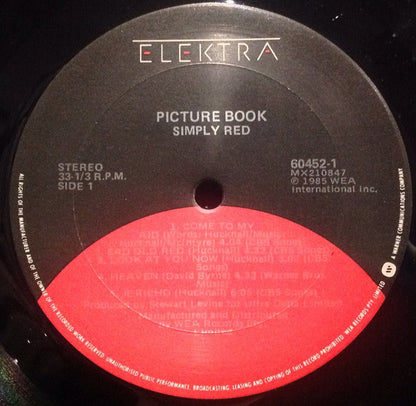 Simply Red : Picture Book (LP, Album)