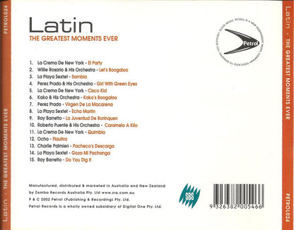 Various : Latin - The Greatest Moments Ever (CD, Comp)