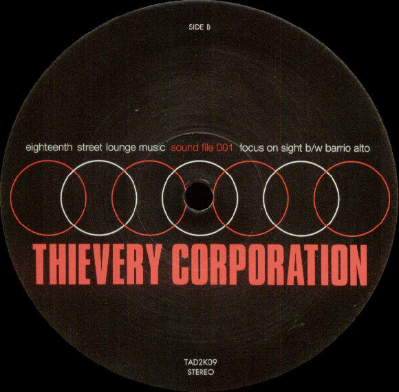 Thievery Corporation : Sound File 001 (10")