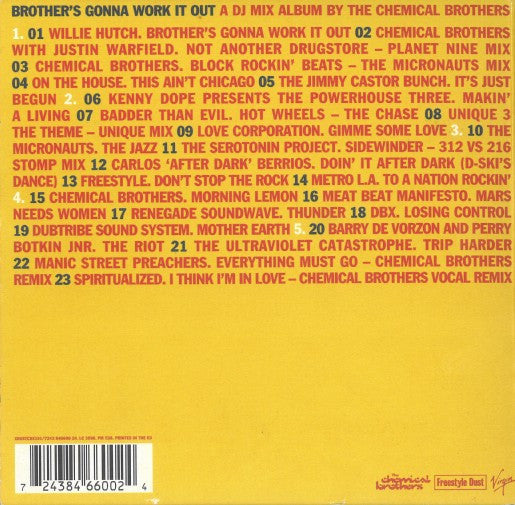 The Chemical Brothers : Brothers Gonna Work It Out (CD, Album, Ltd, Mixed)