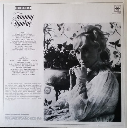 Tammy Wynette : The Best Of Tammy Wynette (LP, Comp)