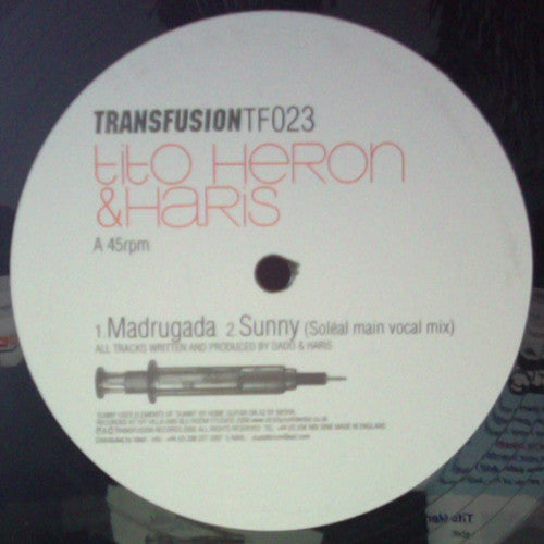 Tito Heron & Haris Custovic : Sunny (12")