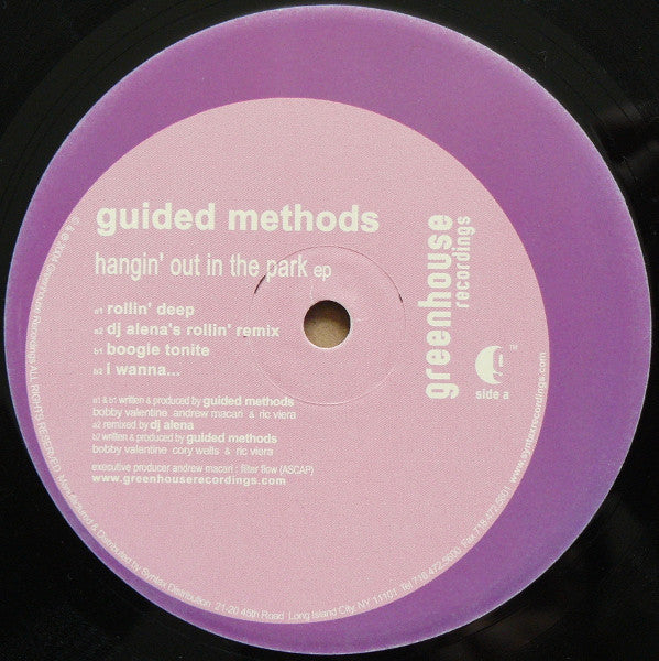 Guided Methods : Hangin' Out In The Park EP (12", EP)