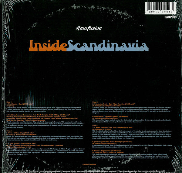 Various : Raw Fusion Recordings Presents Inside Scandinavia (2x12")