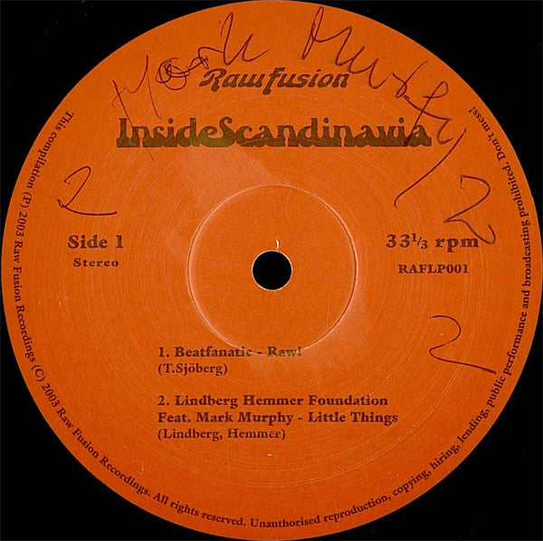 Various : Raw Fusion Recordings Presents Inside Scandinavia (2x12")