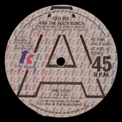 Celi Bee & The Buzzy Bunch : One Love / Hurt Me, Hurt Me (12")