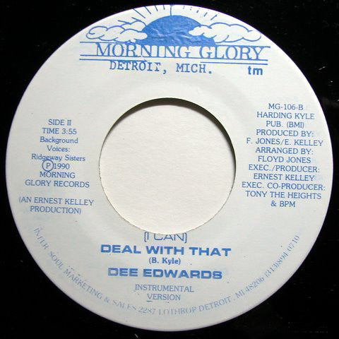 Dee Edwards : (I Can) Deal With That (7")