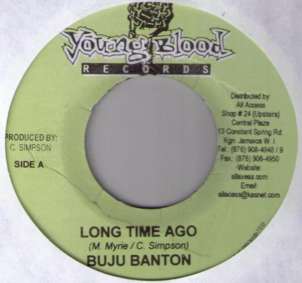 Buju Banton / Thriller U & Roslyn (2) : Long Time Ago / Mistake (7")