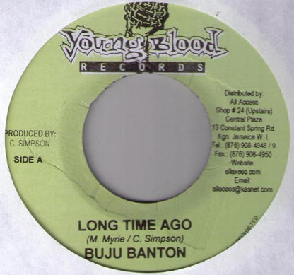Buju Banton / Thriller U & Roslyn (2) : Long Time Ago / Mistake (7")