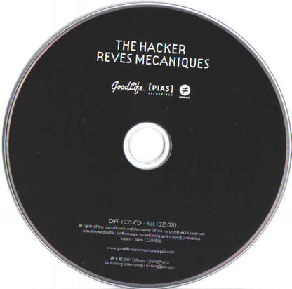 The Hacker : Reves Mecaniques (CD, Album)