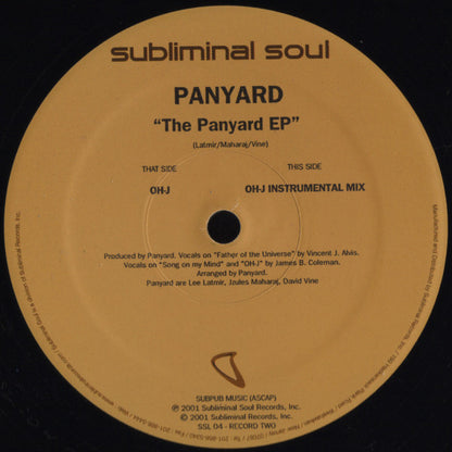 Panyard : The Panyard EP (2x12", EP)