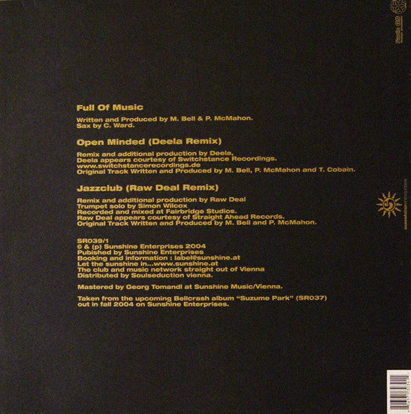Bellcrash : Full Of Music (12")