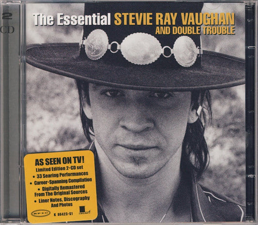 Stevie Ray Vaughan & Double Trouble : The Essential Stevie Ray Vaughan And Double Trouble (2xCD, Comp, Ltd, RM)