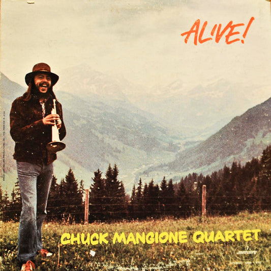 Chuck Mangione Quartet : Alive (LP, Album)