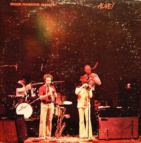 Chuck Mangione Quartet : Alive (LP, Album)