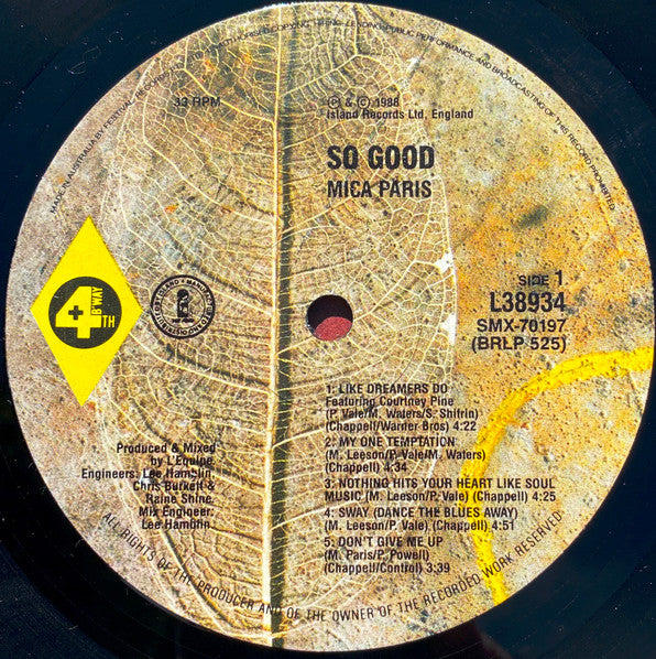 Mica Paris : So Good (LP, Album)