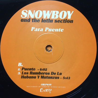 Snowboy & The Latin Section : Para Puente (2xLP, Album)