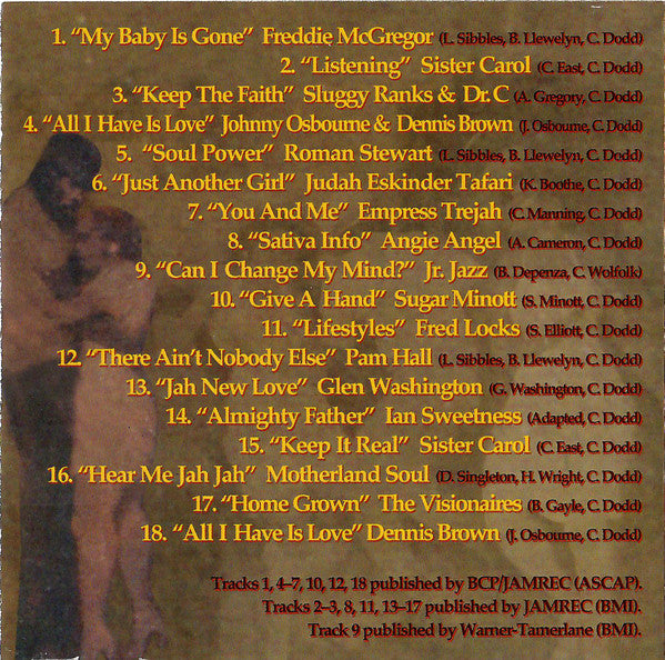 Various : All I Have Is Love - A Tribute To Studio One (CD, Comp)