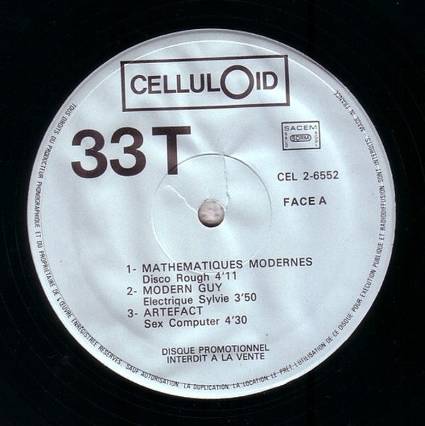 Various : Celluloid 2 (LP, Comp, Promo, Smplr)