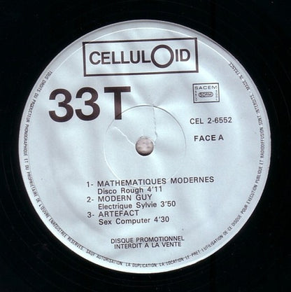 Various : Celluloid 2 (LP, Comp, Promo, Smplr)
