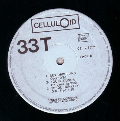 Various : Celluloid 2 (LP, Comp, Promo, Smplr)