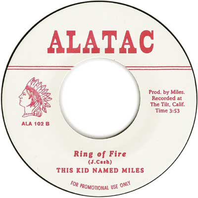Bumps Jackson / This Kid Named Miles : Funky In Jamaica (Part 2) / Ring Of Fire (7")