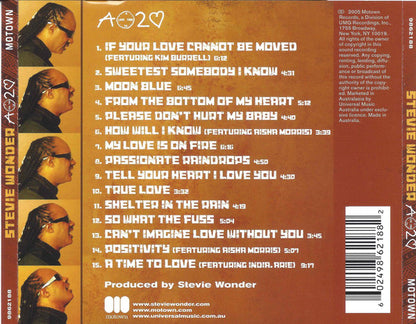 Stevie Wonder : A Time To Love (CD, Album)