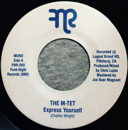 The M-Tet : Express Yourself (7", Mono)