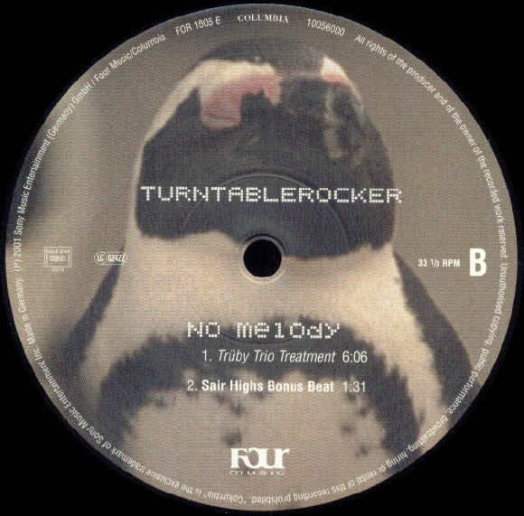 Turntablerocker : No Melody (12")