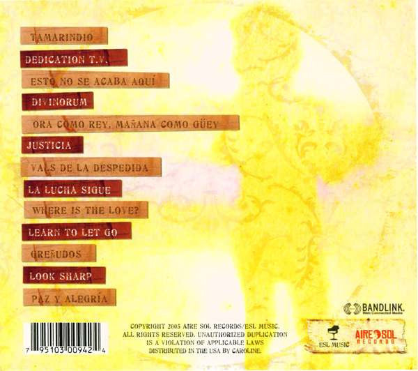 Ocote Soul Sounds And Adrian Quesada : El Niño Y El Sol (Original Soundtrack To The Motion Picture) (CD, Album, RE)