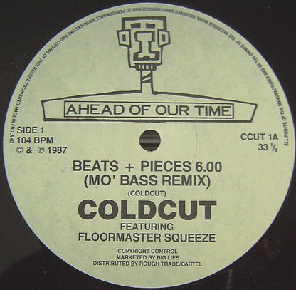Coldcut : Beats + Pieces (12", Ltd)