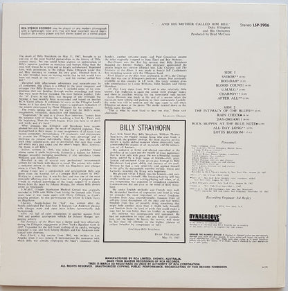 Duke Ellington And His Orchestra : "...And His Mother Called Him Bill" (LP, Album)